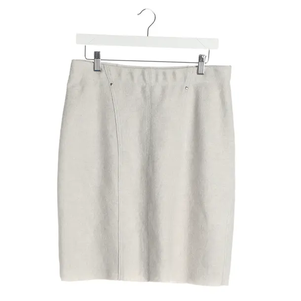 Skirt, in Gray, Wool, Marc Cain