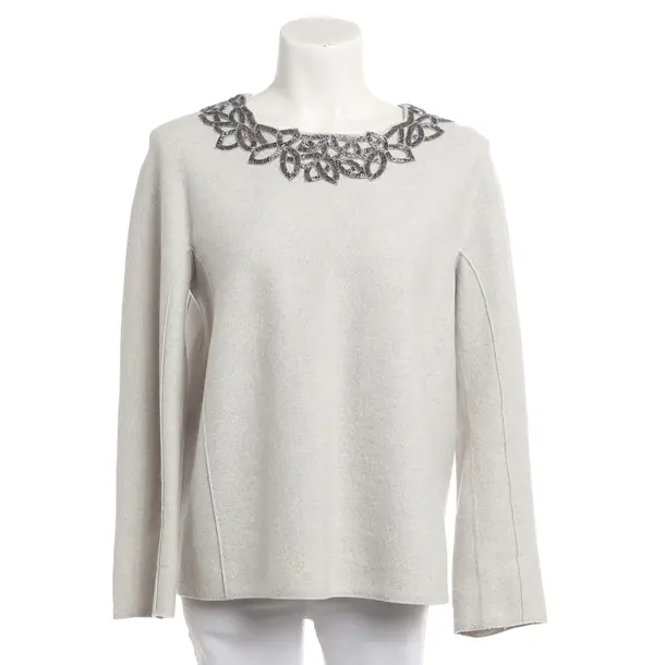 Wool Jumper, in Gray, Wool, Marc Cain