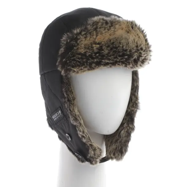 Beanie, in Black, Polyimide, Woolrich