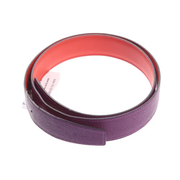 Belt, in Orange, Leather, Hermès