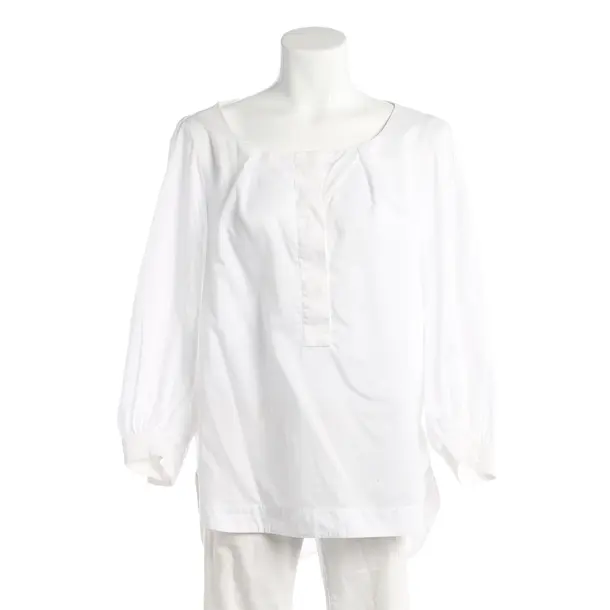 Bluse, in Weiß, Baumwolle, Marc Cain