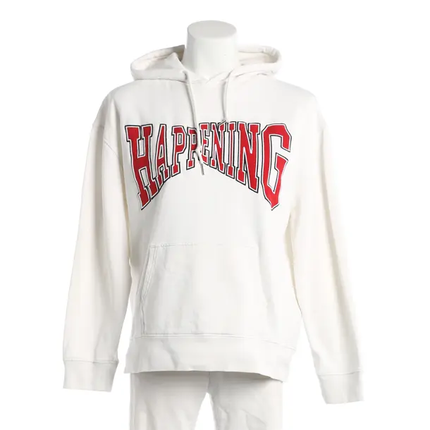 Hoodie, in White, Cotton, Sandro