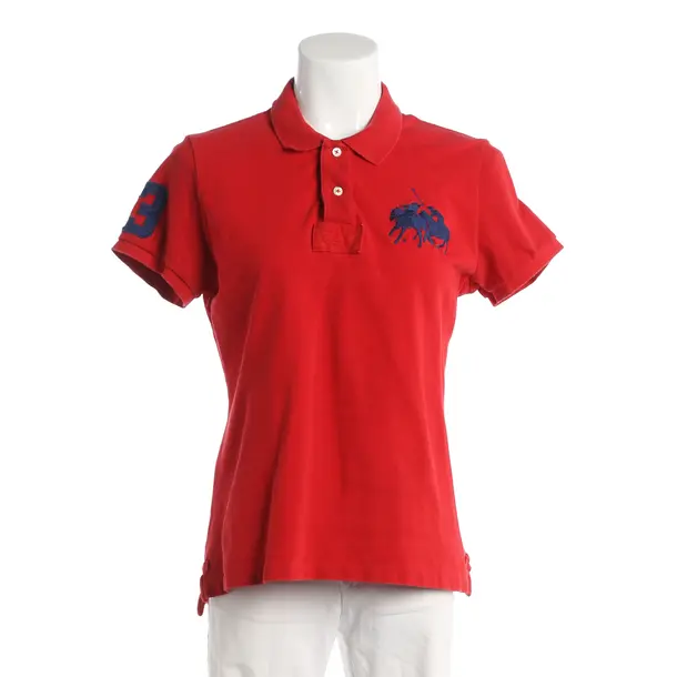 Poloshirt, in Rot, Baumwolle, Polo Ralph Lauren