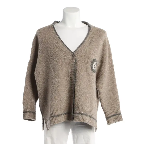 Strickjacke, in Braun, Polyimid, Bruno Manetti