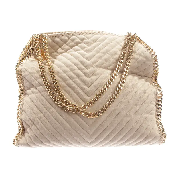 Schultertasche, in Hellbraun, Polyamid, Stella McCartney