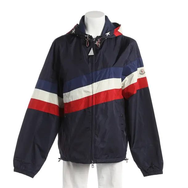 Mid-Season Jacket, in Navy, Polyimide, Moncler