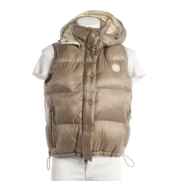 Vest, in Brown, Polyamide, No.1 Como