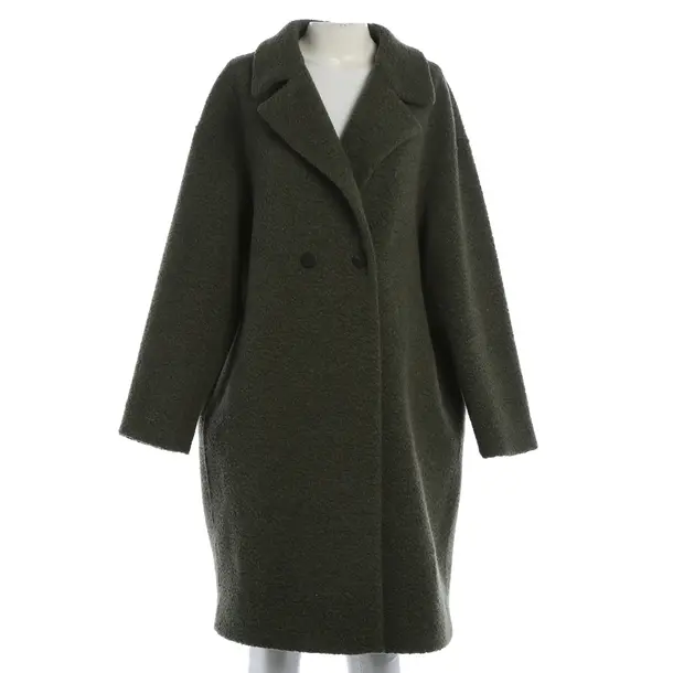 Cappotto mezza stagione, in Verde, Lana, Harris Wharf Londra
