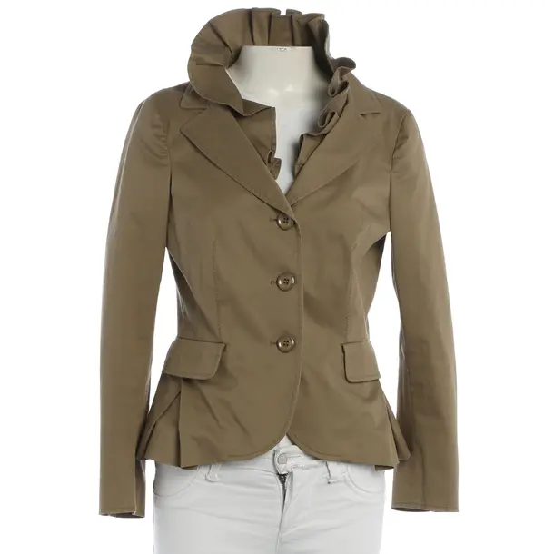 Blazer, in Hellbraun, Baumwolle, Moschino