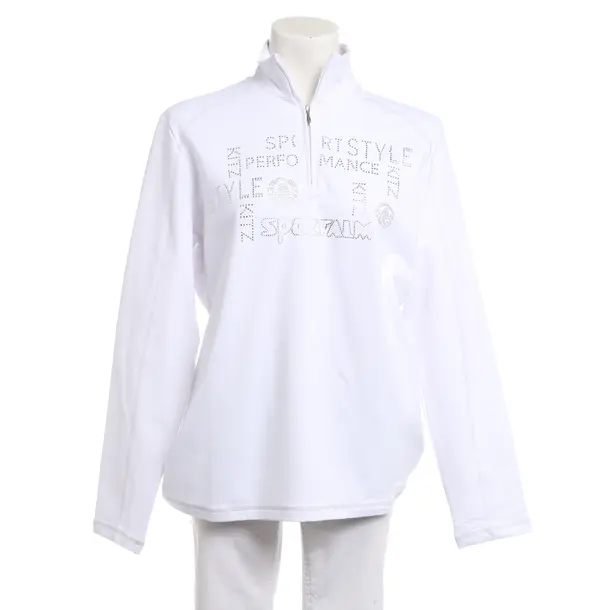 Long Sleeve Shirt, in White, Polyester, Sportalm