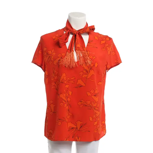 Blouse, in Red, Silk, Escada