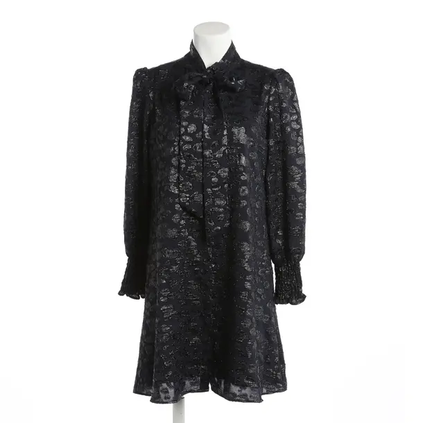 Dress, in Navy, Viscose, Rich & Royal