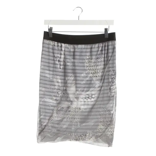 Skirt, in Dark Gray, Cotton, Marc Cain