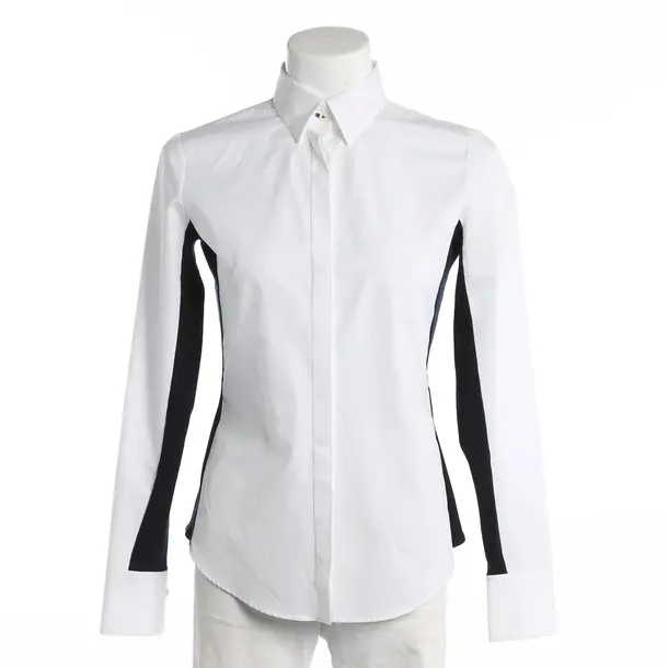 Blouse, in White, Cotton, Van Laack