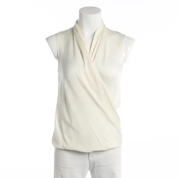 Blouse, in Cream, Silk, Theory