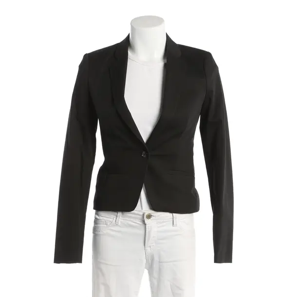 Blazer, in Schwarz, Baumwolle, Drykorn