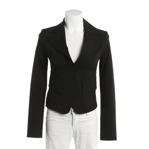Blazer, in Black, Wool, Patrizia Pepe