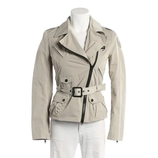Mid-Season Jacket, in Light Gray, Polyester, Blauer USA