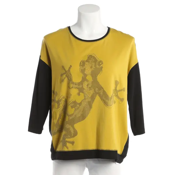 Long Sleeve Shirt, in Mustard Yellow, Cotton, Sportalm