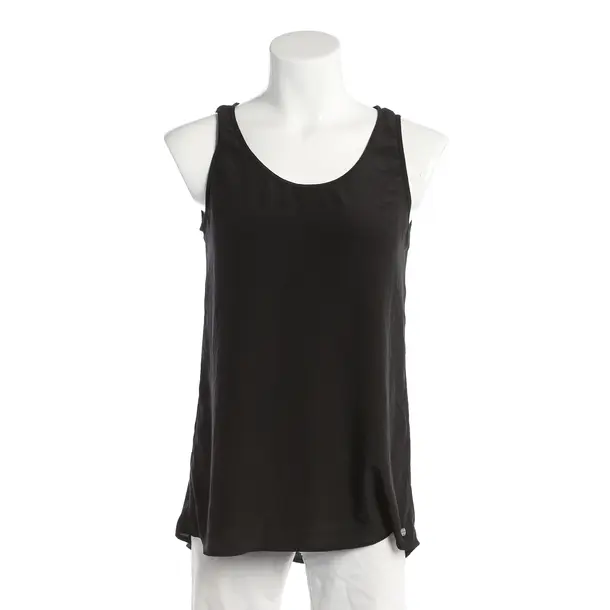 Top, in Black, Polyester, Marc Cain