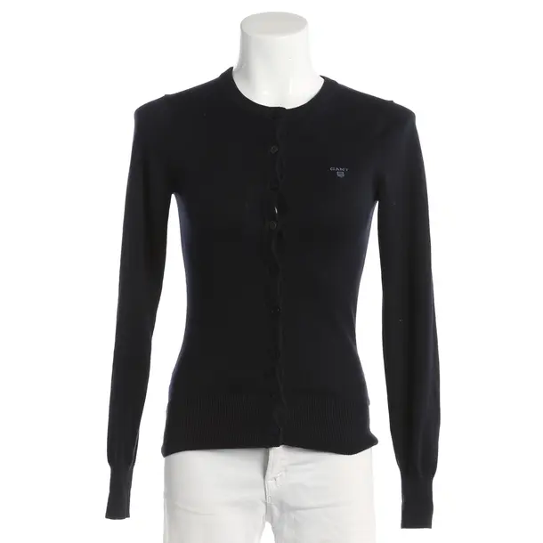 Strickjacke, in Navy, Baumwolle, Gant