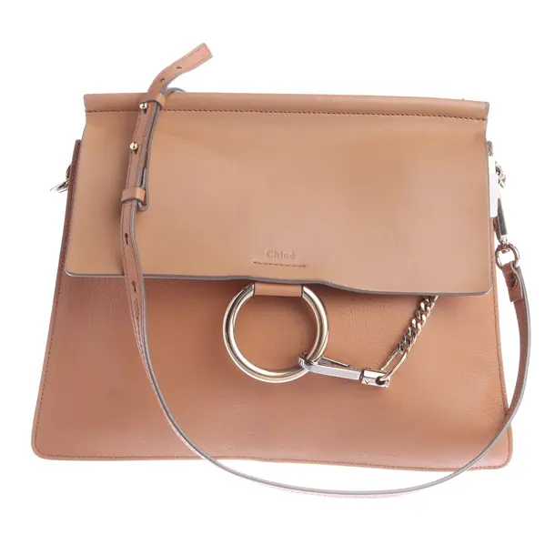 Shoulder Bag, in Light Brown, Leather, Chloé