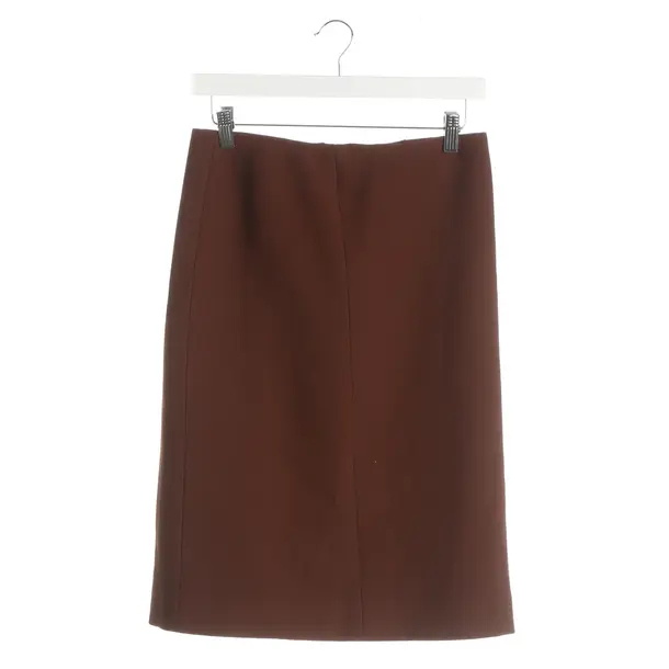 Rock, in Braun, Wolle, Prada