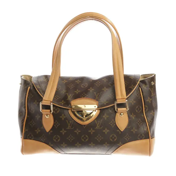 Schultertasche, in Braun, Canvas, Louis Vuitton