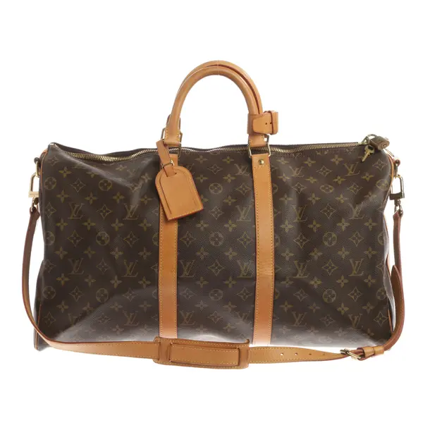 Weekender, in Braun, Canvas, Louis Vuitton