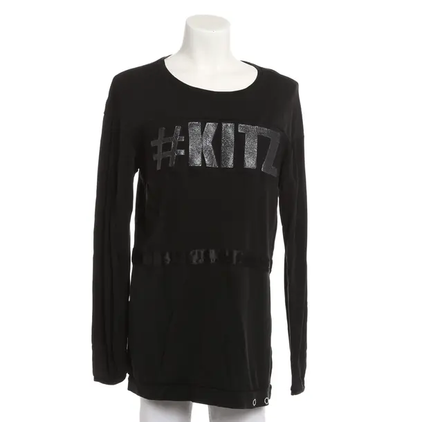 Longsleeve, in Schwarz, Baumwolle, Sportalm