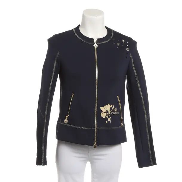 Zip-up Hoodie, in Navy, Polyimide, Sportalm