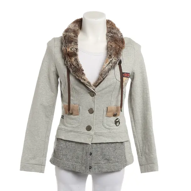 Blazer, in Light Gray, Cotton, Sportalm