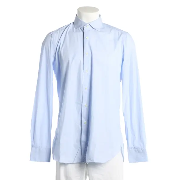 Hemd, in Blau, Baumwolle, Boglioli