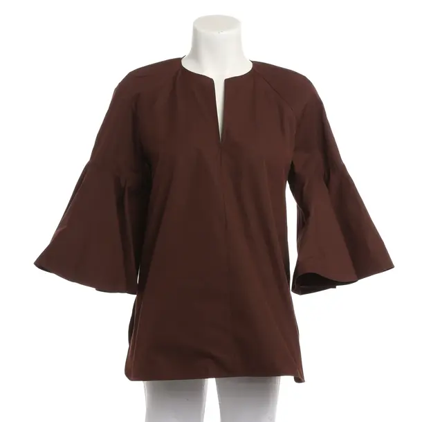 Bluse, in Braun, Baumwolle, Jil Sander