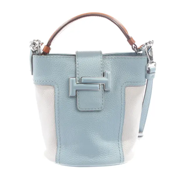 Schultertasche, in Blau, Leder, Tod´s