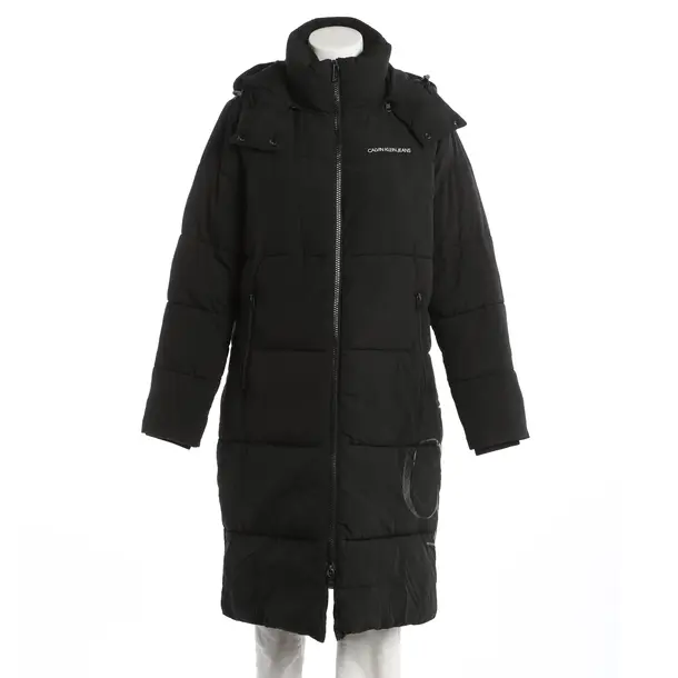 Wintermantel, in Schwarz, Polyimid, Calvin Klein