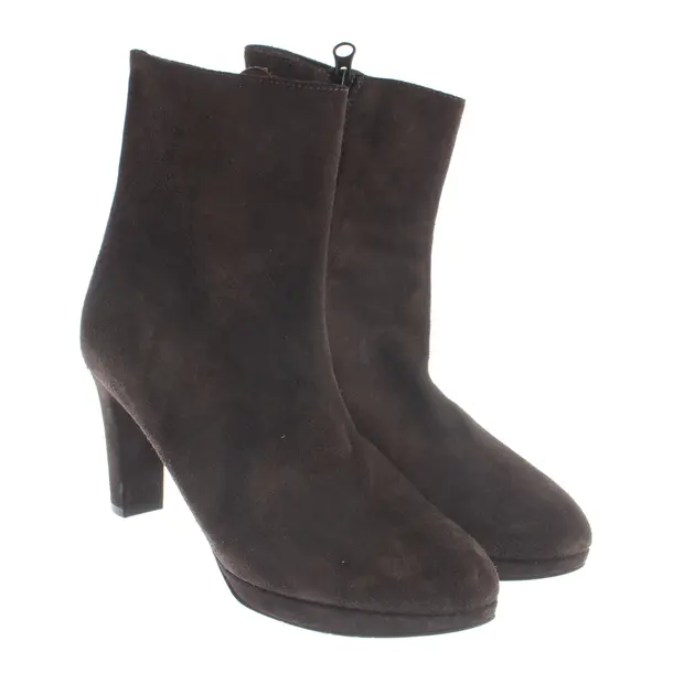 Stiefeletten, in Dunkelbraun, Lodenfrey