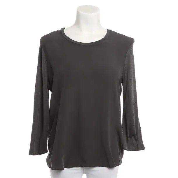 Longsleeve, in Grau, Seide, Windsor