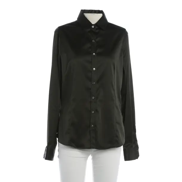 Blouse, in Green, Polyester, Robert Friedman