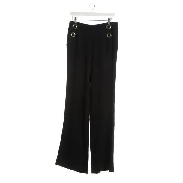 Pants, in Navy, Wool, Escada