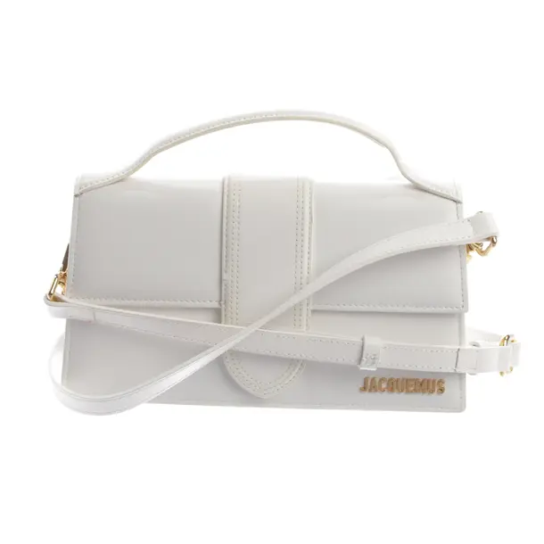 Handtasche, in Weiß, Leder, Jacquemus