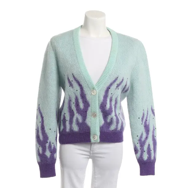 Cardigan, in Multicolored, Wool, Alessandra Rich