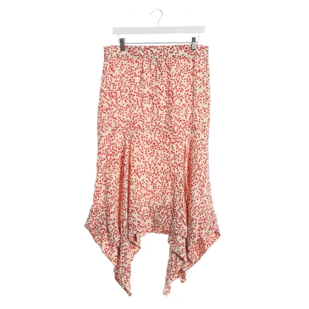 Rock, in Rot, Viskose, Ganni