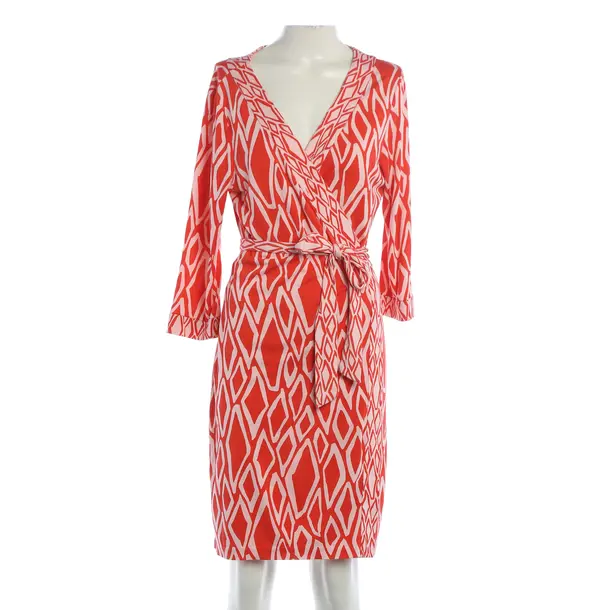 Dress, in Red, Viscose, Diane von Furstenberg