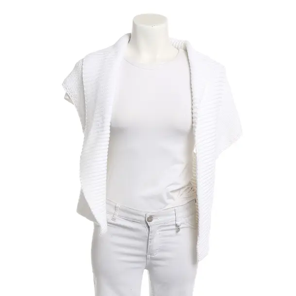 Strickjacke, in Weiß, Baumwolle, Marc Cain Sports