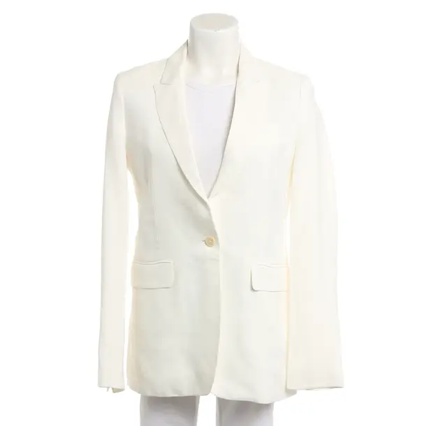 Blazer, in White, Viscose, Strenesse