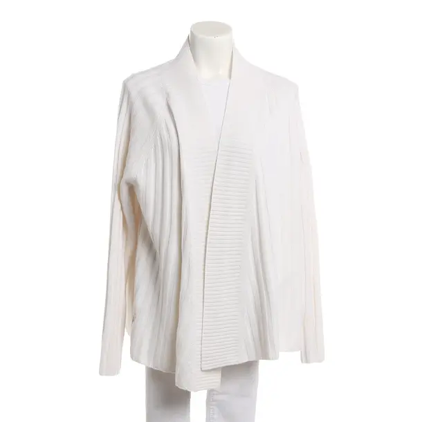 Cardigan, in Cream, Wool, Herzensangelegenheit