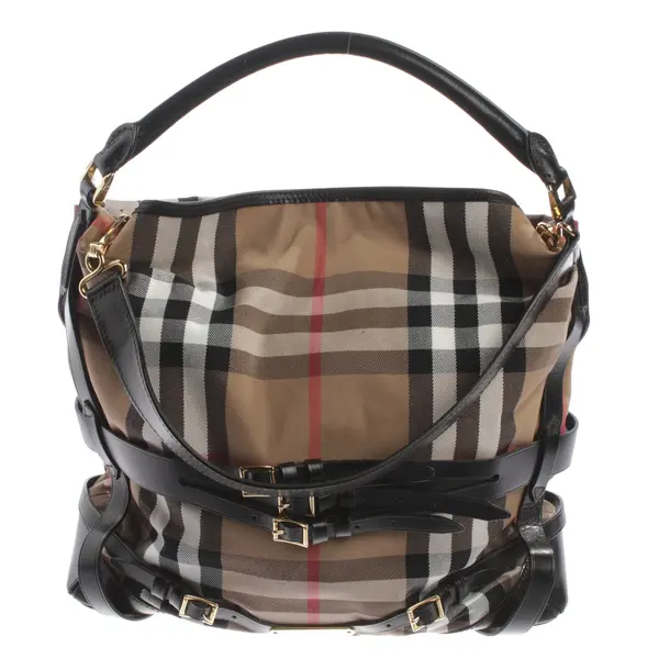 Schultertasche, in Mehrfarbig, Baumwolle, Burberry