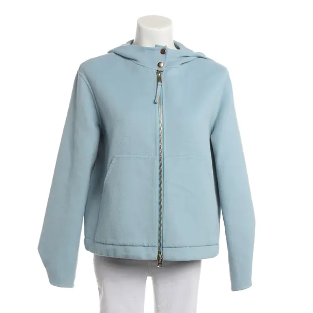 Mid-Season Jacket, in Blue, Wool, Riani