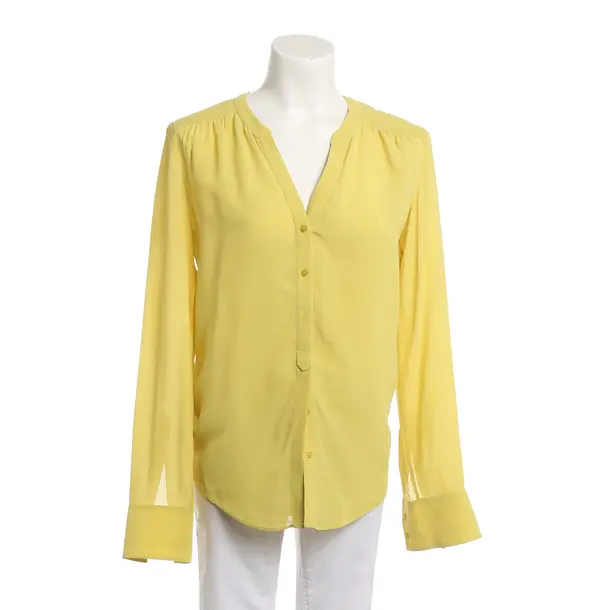 Bluse, in Senfgelb, Viskose, Hugo Boss Black Label